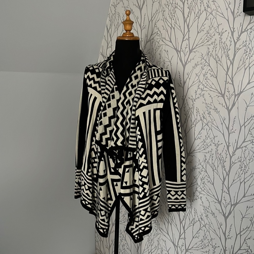 Urban Outfitters Draped Aztec Patterns Sweater
